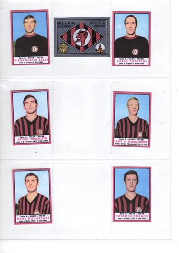Calciatori panini 1967 - calciatori,