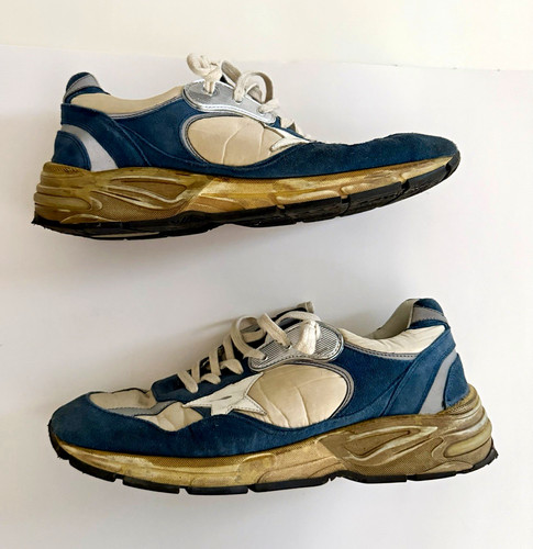 Golden goose dad star sneakers - golden,