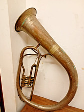 Tuba vintage - Giuseppe Thaon - strumenti musicali - Torino - Galleria nazionale