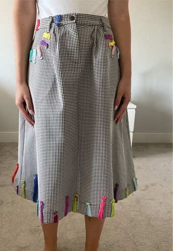 Gonna mira mikati stampa pied - gonna,