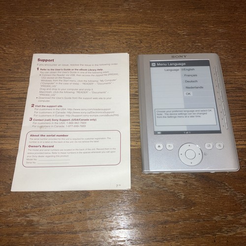 Sony prs 300 - prs-300, portatile