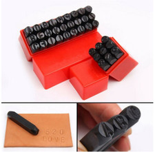 Set 4/6/10 mm numeri lettere