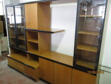 Parete modulare noce bordi nero  ex Maronese Sol/Cec-URDE