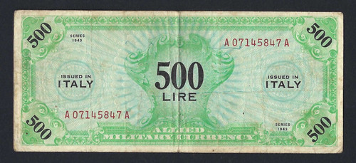 Allied military currency - allied,