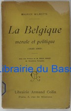 Belgique morale et - la,