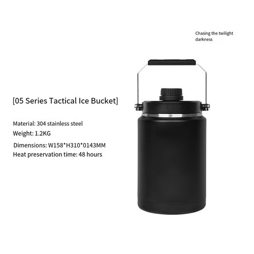 Secchiello ghiaccio isolato - , 2l