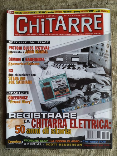 Chitarre anno xix ottobre 2004 - chitarre,