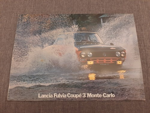 Brochure della lancia fulvia - lancia,