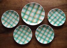 Servizio piatti aerografo epoca CBM ceramiche Besio Mondovì non completo vintage