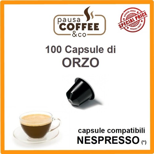 100 capsule cialde - , orzo