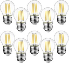 10x Lampadina led filamento 4W