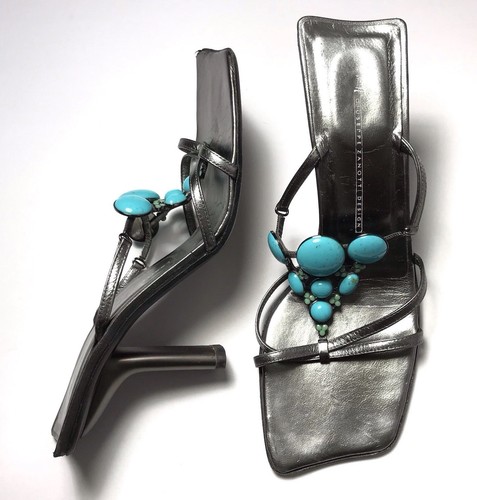 Giuseppe zanotti y2k turquoise - zanotti,
