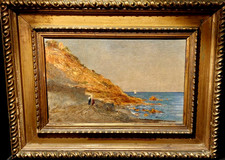 PITTORE -Giovanni Colmo (1867-1947)--STRADA PER BORDIGHERA 1911! --BELLO