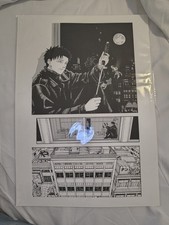 Kagurabachi Litografia esclusiva lucca Comics 2025