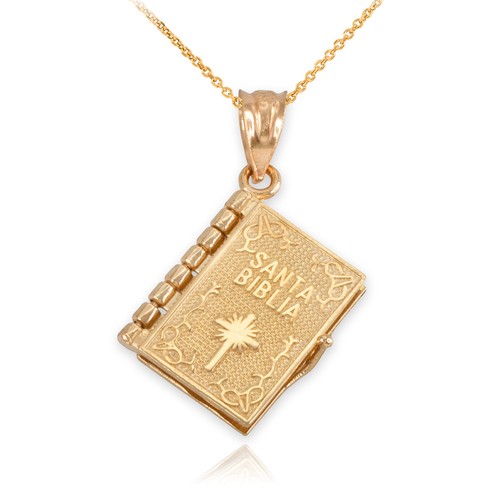 Gold santa biblia spanish - gold,
