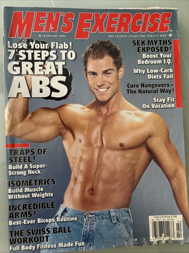 Men exercise magazine - men’s,