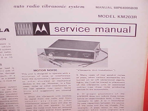 1968 motorola auto radio - motorola,