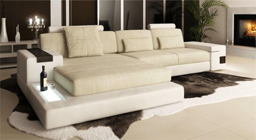 Form bettfunktion couch - l-form,