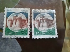 2 Francobolli d'Italia serie