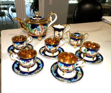 Capodimonte blu cobalto set - cobalto,