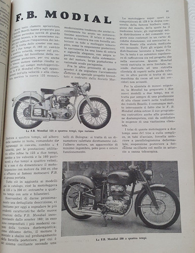 Moto mondial advert - mondial,