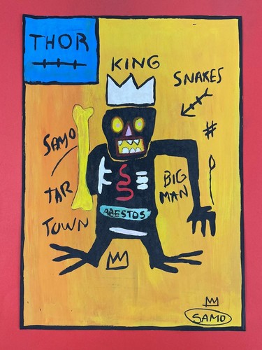Jean michel basquiat - basquiat, disegno