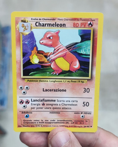 Pokemon charmeleon 102 set - pokemon,