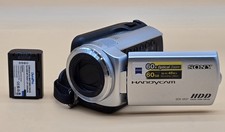 Sony Handycam DCR-SR37E videocamera digitale 60 GB HDD argento testata