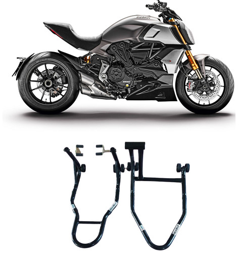 Coppia cavalletti moto alza - coppia, di