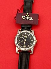 Vetta Fjord 1993 38mm Day-Date steel watch NEW old stock pristine