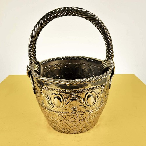 Cestino vintage metallo - vintage,