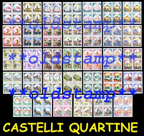 Castelli italia 1980 1991 - castelli, d'italia