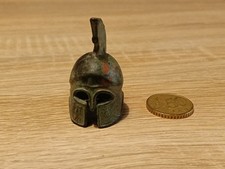 Elmo greco miniatura bronzo 5