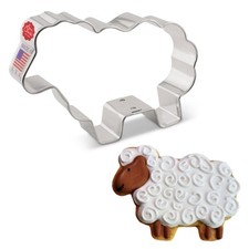 Formina per Biscotti Stampo a forma di pecora/agnello 9,5 cm Prodotto negli S