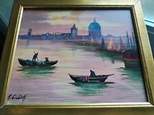 QUADRO PAESAGGIO LAGUNARE -