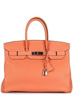 BORSA HERMÈS 2013 BIRKIN 35 CM CLEMENCE IN PELLE