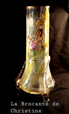 LEGRAS  Vase tripode à corps