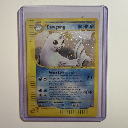 Dewgong h32 skyridge holo - dewgong, h6/h32