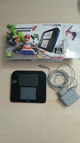 Nintendo 2ds black - 2ds, black/blue