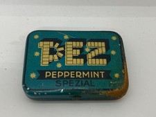 Piccola scatola di caramelle in PEZ, contiene cento anni, 1927, speciale menta piperita