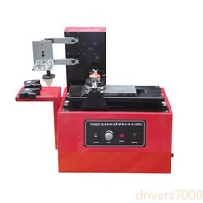 Stampatrice logo numero data scrivania elettrica sigillata tazza inchiostro tampone stampante