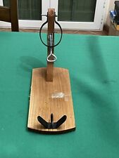 Porta Prosciutto morsa in legno vintage