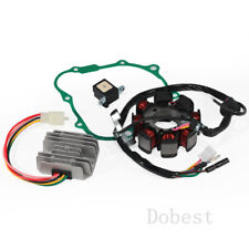 Statore Bobina+Raddrizzatore+Guarnizione per Honda NX125 1988-1990 31120-KY7-004