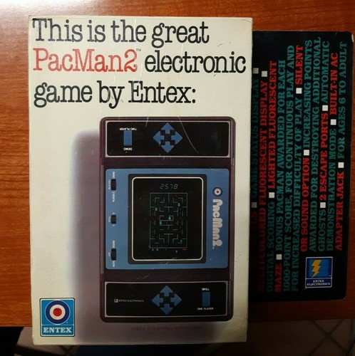 Entex pacman videogioco - pacman, 2