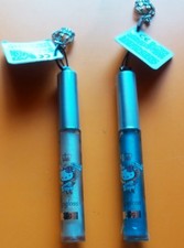 HELLO KITTY 2 LUCIDALABBRA LIPGLOSS+Pendente cellulare Idea Regalo bambina bimba