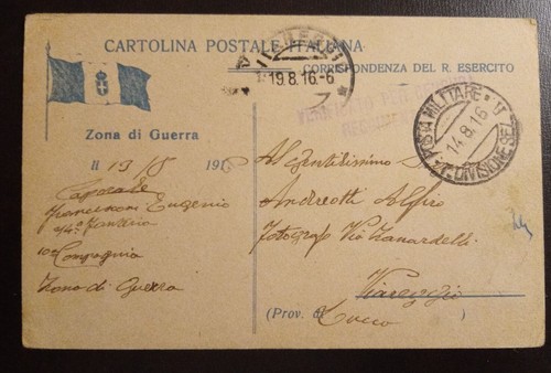 1916 franchigia regio esercito - 1916,