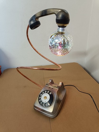 Lampada telefono vintage - lampada,