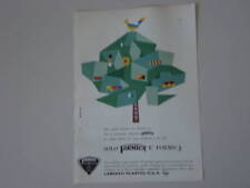 advertising Pubblicità 1962 LAMINATO FORMICA