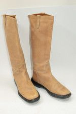 TOD'S scarpe donna taglia 6,5 Europa 37 pelle beige S9409