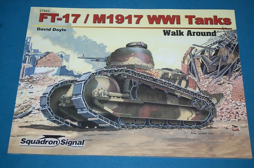 M1917 wwi tanks walk - ft-17/m1917,